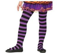 collants violets et noir enfant - 17220 Fiestas Guirca Multicolore G