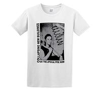 Collapsing New Buildings Men's Cotton Shirt Tee White 3XL