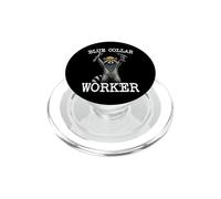 Collar Bleu, Raton Laveur, Classe ouvrière, drôle PopSockets PopGrip pour MagSafe