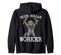 Collar Bleu, Raton Laveur, Classe ouvrière, drôle Sweat à Capuche