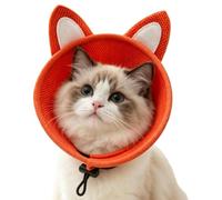 Collar de recupracin Para Gatos: cono Protector Para el Cuello Para mascotas, collares de recuperacións de heridas Para Perros, cómodo Escudo de recuperacin antilamido, Collar de protección ajustabl