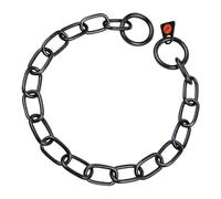 Collar eslabón corto - Acero inoxidable negro