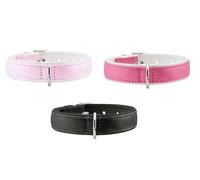 *Collar Niq Modern Art Cuero Art RS/BCO 42