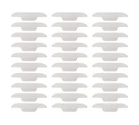 Collar Protector Sweat Pad, jetable et coussin de collier auto-adhésif à l'auto-adhésif absorbant la sueur pour les hommes Femmes non tissés Blanc 30pcs