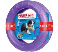 COLLAR Puller Midi Jouet Interactif Composé de 2 Anneaux pour Chien Violet Diamètre 20 cm
