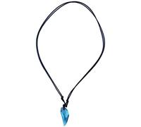 Collar Simple avec colgante de Cristal Amantes Divertidos Joyas para El Cuello Cadena de suéter Ajustable Gargantilla Festival Decoración de Pascua, Azul Practical And Attractive