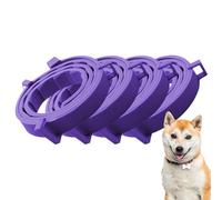 Collare Calmante per Cani - Matériau composite 65 x 2 cm Regolabile | Collari Pacificanti 4 Pezzi, Riduzione Stress E Ansia, Migliora Comportement | Casa E Viaggio