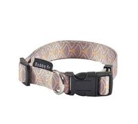 Collare in nylon grigio resistente stampa in stile giapponese modello Geisha per