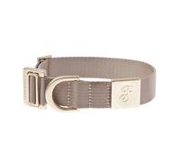 Ferribiella Collier pour chien modèle passant de réglage et anneau en Zamak satiné