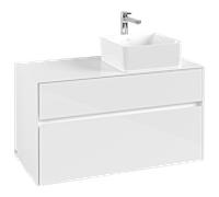 Villeroy und Boch Collaro C04000DH 100 x 54,8 x 50 cm, Glossy White