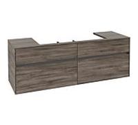 Collaro Villeroy und Boch vasque C03100RK 160x54.8x50cm, centre de vanité, chêne pierre