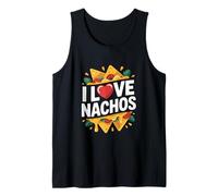Collation Amusante I Love Nachos Enthusiast Débardeur