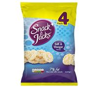 Collation Un Jacks Sel Et Vinaigre Gâteaux De Riz 4 X 22G (Paquet de 4)