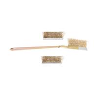 COLLBATH 1 Ensemble Brosse Cage à Oiseaux Cage à Oiseaux Brosse grattoir Cage à Oiseaux Cage à Perroquet Brosse Cage à Oiseaux cuivre Golden