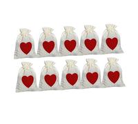 COLLBATH 1 Jeu Amour Bonbonnière De Bonbons De Mariage Pochette De Bonbons De Fête De Bonbons Du Festival De Fête Cas De Bonbons Imitation 10 Pièces