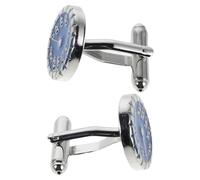 COLLBATH 1 Paire Boutons de Manchette pour Hommes Design Français Élégant avec Motif de Compteur de Vitesse Accessoires Formels pour Mariage et Affaires Ajoutant de Sophistication à Tenue