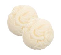 COLLBATH 1 Paire Handball Sculptant Un Éléphant Thé Animaux Gongfu Moules En Silicone Poisson Moules En Résine De Poisson Silicone Moules à Bougies En Silicone De Fruit Beige