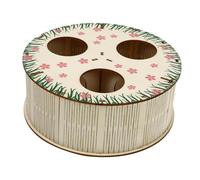 COLLBATH 1 Pc De Labyrinthe De Hamster Les Rats Parc pour Chiot Jouets pour Hamsters Maison D'habitat pour Animaux De Compagnie Trousse Piège à Rat Cage à Chien De Rat en Bois