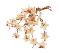 COLLBATH 1 Pc Jouets à Mâcher Jouets De Balançoire Oiseau Perroquet Cage à Cobaye Pas De Mangeoire à Oiseaux Mangeoire pour Les Oiseaux Cages Chauffage pour Cage à Ara Beige en Bois