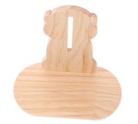 COLLBATH 1 Pc Support De Roue De Course pour Hamster Jouets De Tige Voiture Roue De Table Jouets pour Hamsters s De Dinosaures s Agités Tube De pour en Bois