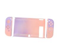 COLLBATH 1 Pièce Cas réseau Coquille Poignée Etui Appel Anti Chute Accessoire de Console Coque Compatible pour Switch boîtier Compatible pour Cas pour PC Violet,Mauve