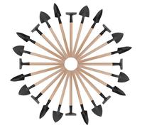 COLLBATH 10 Ensembles Mini Outils de Jardinage Portables Râteau Truelle et Pelle Compact pour Transplantation et Entretien des Plantes Kit Léger pour Jardin Pelouse et Plantes Intérieur