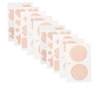 COLLBATH 10 feuilles Tatouages Temporaires Scar Stickers Imperméables Ultra-fins Adhésifs pour Adultes Tatouages de Couverture de Cicatrices Réalistes pour Sport Plage et Fête