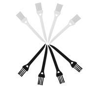 COLLBATH 10 Pièces Brosses de Nettoyage Multifonctionnelles Kit de Nettoyage pour Rasoirs Tondeuses et Crevasses Brossettes Compactes pour Électronique Bijoux et Usage Ménager