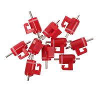 COLLBATH 10 pièces Mamelons Eau Automatiques pour Poulets Buveurs pour Poussins Accessoires Durables pour Élevage Avicole Remplacements Abreuvoirs Faciles à Nettoyer Équipement Essentiel