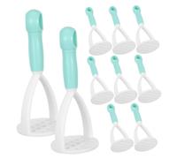 COLLBATH 10 Pièces Mini Presse-purée Manuel pour Pommes de Terre et Légumes et Solide Outil de Cuisine pour Purée Lisse et Crémeuse