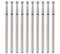 COLLBATH 10 Pièces Nail Grinding Bits Set Silicon Carbide Cuticle Drill Bits For Precise Smoothing And Efficient Dead Skin Removal Professional Nail Drill Replacement For Salon And Home Use