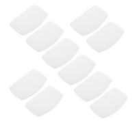 COLLBATH 10 Pièces Patchs de Réparation Auto-adhésifs pour Talons de Chaussures de Sport Coussinets Maille Respirante Kit pour Baskets Semelles Intérieures Renforcées Adaptés Course Usage