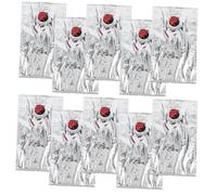 COLLBATH 10 pièces Pochettes de Vin Réutilisables avec Bec Verseur Sacs de Recharge Portables pour Boissons Pratique pour Bar et Extérieur