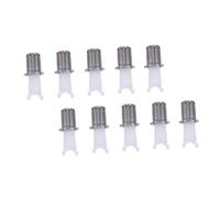 COLLBATH 10 pièces Têtes de Rechange pour Tondeuse Poils Nez et Oreilles Lames Acier Haute Précision Accessoires Coupe Poils Visage Barbe et Sourcils Lot