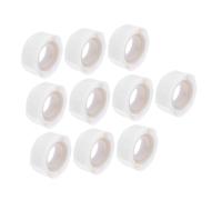 COLLBATH 10 rouleaux Patchs Adhésifs Ronds pour Support de Colle Extension Cils Pads sans Trace pour Salon et Usage Maison Améliore Précision et Efficacité de Greffe