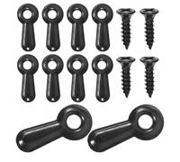 COLLBATH 100 Clips de Fixation pour Cadre Photo en Métal Boucles Arrière Vis Accessoires d'Encadrement Pratiques pour Loisirs Créatifs et Fixation de Fonds de Cadre