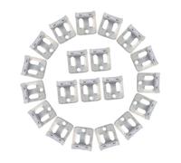 COLLBATH 100 pièces Lot de Clips à Ressort pour Réparation de Canapé Accessoires de Meubles avec Design Résistants et Polyvalents pour Ressorts de Siège et Arrière