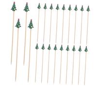 COLLBATH 100 Pièces Piques Cocktail à Motif Épices Piques Apéritif pour Fruits Boissons et Décoration Festive Accessoires pour et Réceptions