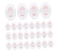 COLLBATH 100 pièces Protège Oreilles pour Garçon Fille Étanches PU Protection Confortable Eau pour Bain et Natation Ajustement Sécurisé pour Nouveaux et Tout Petits Transparent et