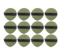 COLLBATH 12 pièces Double-sided Water Drop Makeup Powder Puff For Foundation And Concealer Soft Reusable Facial Cushion For Wet And Dry Use Women Cosmetic Applicator