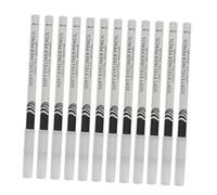 COLLBATH 12 pièces Lot de Crayons Eyeliner Blanc Multifonction Maquillage Yeux Sourcils Khôl Fard Paupières Résistant et Précis pour Débutantes et Professionnelles