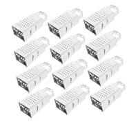 COLLBATH 12 Pièces Mini Râpe à Fromage Inox Multifonction Faces Zesteur Citron Râpe Légumes Pommes de Terre Cuisine Compacte