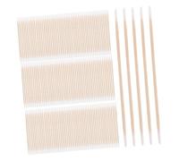 COLLBATH 1200 Pièces Cotton Swabs Double Ended Fine Tip Wooden Sticks For Nail Art Makeup Cleaning Precision Jewelry Maintenance