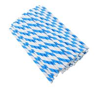 COLLBATH 150 pièces Cotton Candy Paper Sticks Bleu pour Machines à Barbe à Papa Automatiques Bâtons Lollipops Sans Échardes pour Production Commerciale et Fêtes