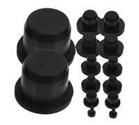 COLLBATH 1ensemble Bouchons Silicone Universels pour Bouteilles pour Assurer Une Étanchéité Parfaite des Flacons De Vin Bière Sel Et Poivre Remplacement Pratique Et