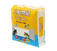 COLLBATH 1paquet Litière Papier pour Hamster Absorbante Anti-Odeur Douce Et Confortable Substitut De Copeaux pour Petits Animaux Blanc