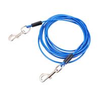 COLLBATH 1pc Pet Dog Woven Collar Lead Rope Double-Headed Hand Braid Rope for Outdoor