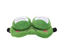 COLLBATH 1pièce Masque De Sommeil Gel Design Grenouille Cache-yeux Cartoon Pour Sommeil Profond Et Apaisant Couvre Parfaitement Les Yeux Léger Et Agréable