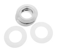 COLLBATH 2 Ensembles Kit de Plaques de Conversion Bouton Chasse Eau pour Toilettes Accessoires Réservoir Haute Densité pour Double Chasse Facile