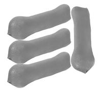 COLLBATH 2 Paires De Coussinets De Rechange Pour Béquilles De Marche Coussinets Doubles Pour Béquilles D'Accoudoirs Pour Seniors De Rechange En Gel